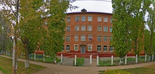 фасад школы панорама